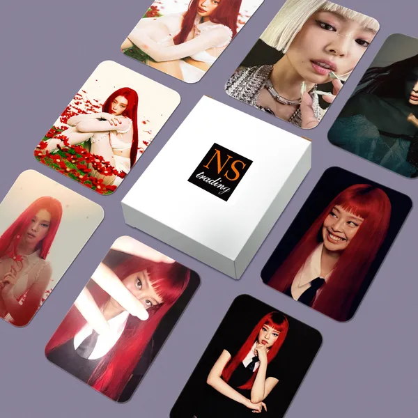Jennie_"Ruby"_Album_Concept_Double_Side_Printed_Photocards_(_Set_of_24+_1_Freebies_)