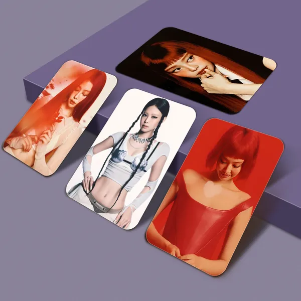 Jennie_"Ruby"_Album_Concept_Double_Side_Printed_Photocards_(_Set_of_24+_1_Freebies_)