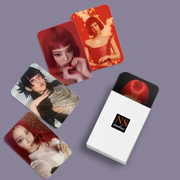 Jennie_"Ruby"_Album_Concept_Double_Side_Printed_Photocards_(_Set_of_24+_1_Freebies_)
