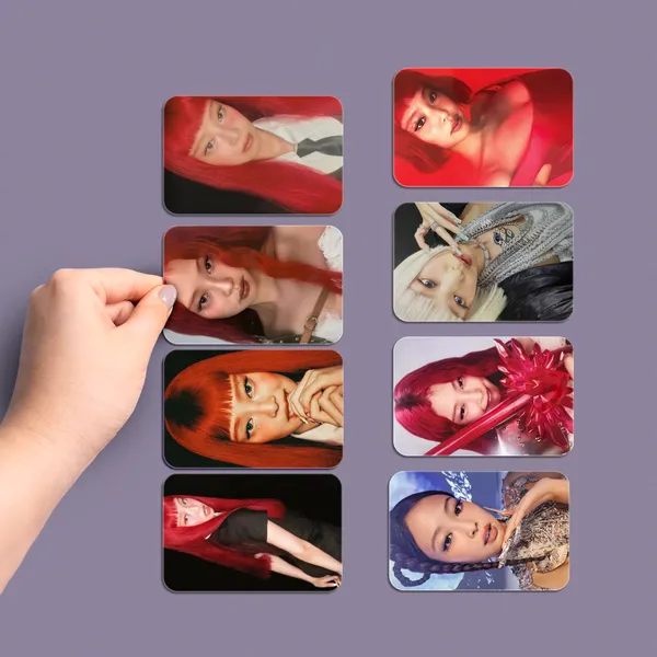 Jennie_"Ruby"_Album_Concept_Double_Side_Printed_Photocards_(_Set_of_24+_1_Freebies_)