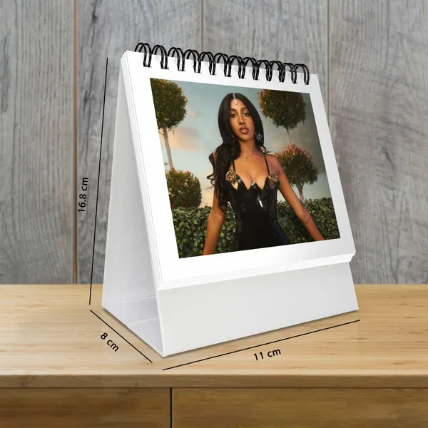 Katseye_Desk_Photo_Album_–_Premium_Spiral_Display_(24_Glossy_Laminated_Photos_Front_Back)