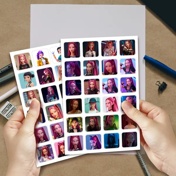 Kpop_Demon_Hunters_Round_Corner_Sticker_Sheets_(_Set_of_4_Sheets_)_96_Stickers
