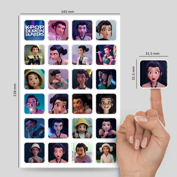 Kpop_Demon_Hunters_Round_Corner_Sticker_Sheets_(_Set_of_4_Sheets_)_96_Stickers