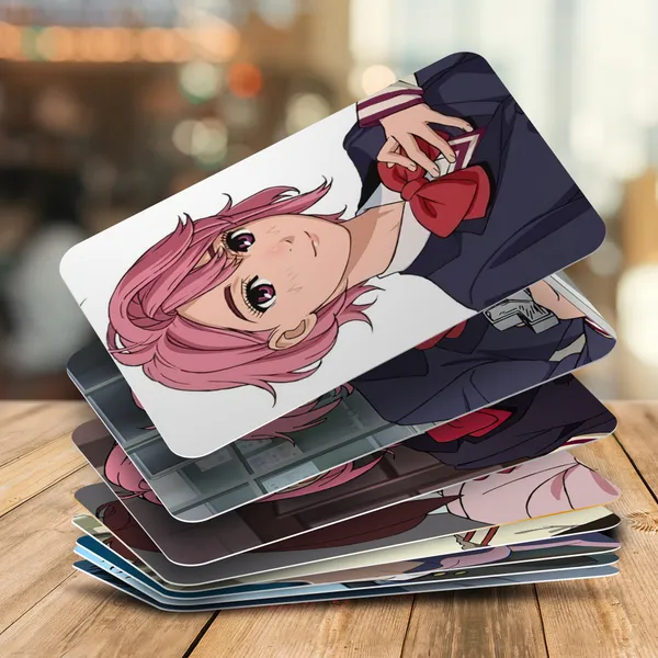Multicolor_"Dan_Dan_Dan"_Anime_Concept_Photocards_(_Set_Of_14_+_2_Freebies_)_Anime_Merch_&_Merchandise_Fine_Art_Print_(4.3_Inch_X_2.7_Inch)