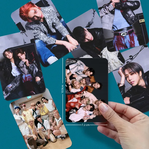 Multicolor_Stray_Kids_"5_Star"_Album_Photo_Cards_(_Set_Of_12_+_4_Freebies_)_Photographic_Paper_(2.5_Inch_X_3.5_Inch)