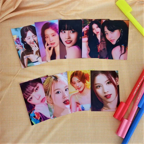 Multicolor_9_Cm_Twice_Latest_Song_Large_Stickers_(_Set_Of_9_)_Self_Adhesive_Sticker_(Pack_Of_9)