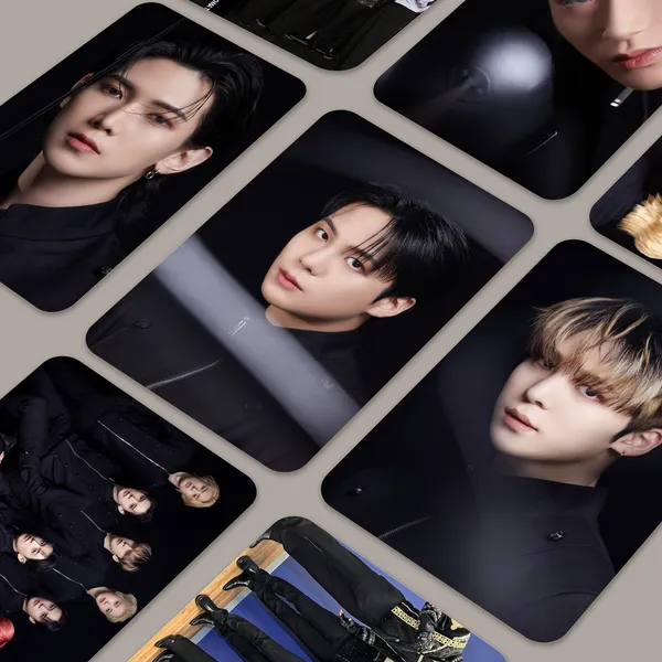 Multicolor_Ateez_"Limitless"_Japan_Album_Photo_Cards_(_Set_Of_14_+_2_Freebies_)_Paper_Print_(2_Inch_X_3.5_Inch)