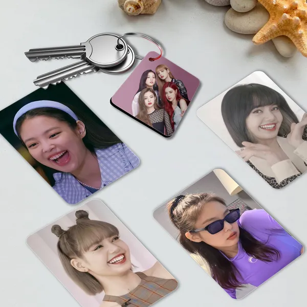 Multicolor_Blackpink_Keychain_(_With_8_Freebie_Photocards_)_Canvas_Art_(2.5_Inch_X_2.5_Inch)