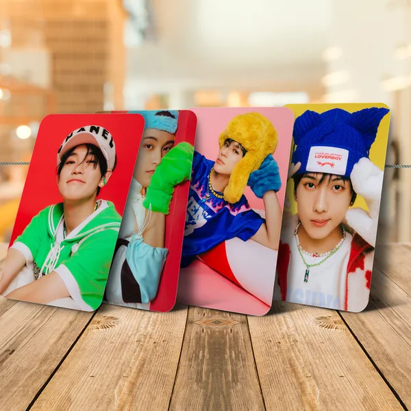 Multicolor_9_Cm_Nct_Dream_"Candy"_Album_Photocards_(_Set_Of_28_+_4_Freebies_)_Reusable_Sticker_(Pack_Of_1)
