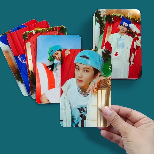 Multicolor_9_Cm_Nct_Dream_"Candy"_Album_Photocards_(_Set_Of_28_+_4_Freebies_)_Reusable_Sticker_(Pack_Of_1)