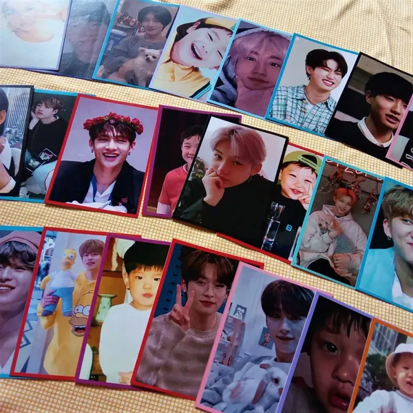 Multicolor_9_Cm_Stickers_Stray_Kids_Cute_/_With_Baby_Pictures_(_Set_Of_24_+_Freebie_)_Self_Adhesive_Sticker_(Pack_Of_24)