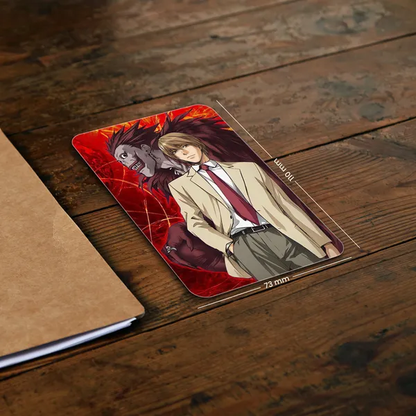 Multicolor_Death_Note_Anime_Photo_Cards_(_Set_Of_14_+_2_Freebie_)_Photographic_Paper_(2.8_Inch_X_3.5_Inch)