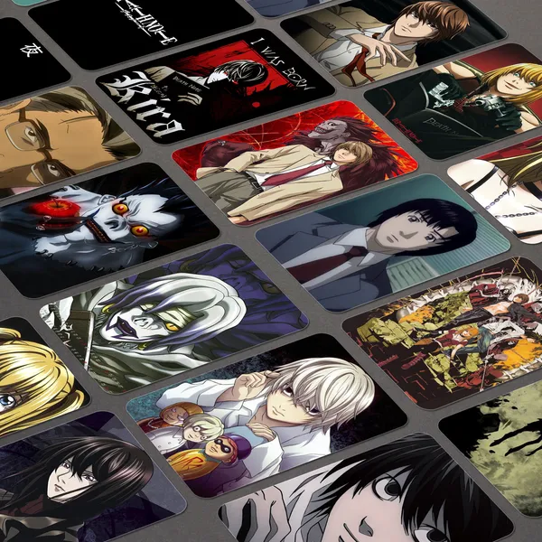 Multicolor_Death_Note_Anime_Photo_Cards_(_Set_Of_14_+_2_Freebie_)_Photographic_Paper_(2.8_Inch_X_3.5_Inch)