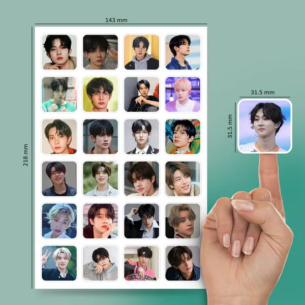Enhypen_Cute_Small_Round_Corner_Stickers_(_Set_Of_4_Sheets_)_Total_95_Stickers_Paper_Print_(2.7_Inch_X_4.1_Inch)