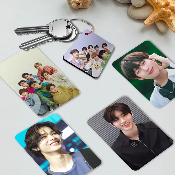 Multicolor_Enhypen_Group_Keychain_(_With_8_Freebie_Photo_Cards_)_Canvas_Art_(2.5_Inch_X_2.5_Inch)
