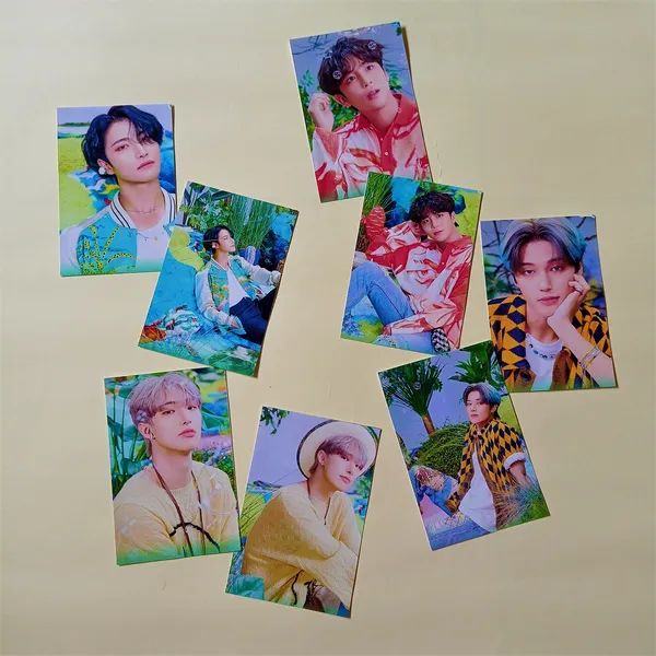Multicolor_9_Cm_Ateez_Eternal_Sunshine_Song_Stickers_(_Set_Of_16_)_+_3_Freebies_Self_Adhesive_Sticker_(Pack_Of_16)