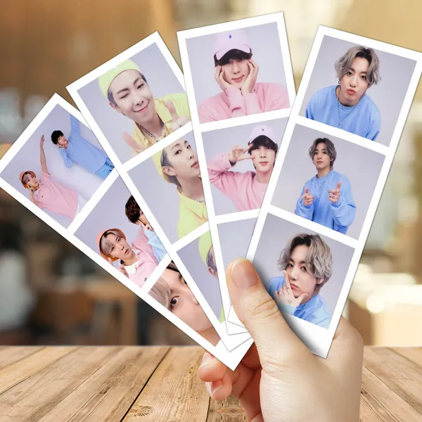 Multicolor_14_Cm_Bts_Festa_Photo_Stickers_Film_Strips_(_Set_Of_16_)_+_2_Freebies_(_All_Members_)_Self_Adhesive_Sticker_(Pack_Of_14)