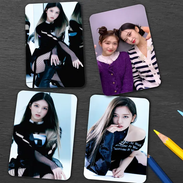 Multicolor_Ive_Eleven_Album_Concept_Photo_Cards_(_Set_Of_14_+_2_Freebies_)_Fine_Art_Print_(4.3_Inch_X_2.7_Inch)