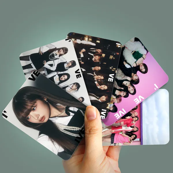 Multicolor_Ive_"_I'Ve_"_Album_Concept_Photocards_(Set_Of_14+_2_Freebie)_Photographic_Paper_(2_Inch_X_3.5_Inch)