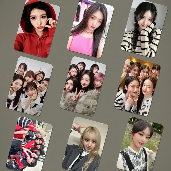 Multicolor_Ive_"Selca"_(Selfie)_Edition_Photo_Cards_(_Set_Of_12_+_4_Freebie_)_All_Members_Fine_Art_Print_(2.7_Inch_X_4.1_Inch)