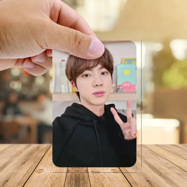 Multicolor_22.86_Cm_Bts_Jin_Member_Photocards_(_Set_Of_16_)_+_2_Freebies_Reusable_Sticker_(Pack_Of_16)