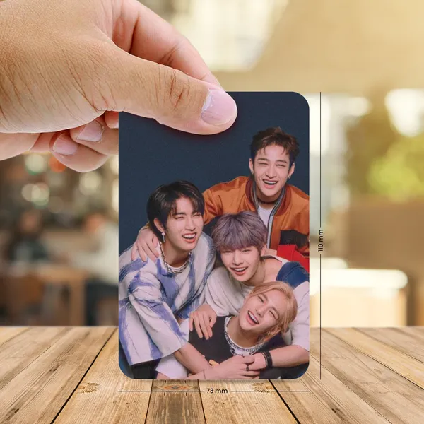 Multicolor_22.86_Cm_Stray_Kids_Maniac_Song_Photocards_(_Set_Of_13_+_3_Freebies_)_Reusable_Sticker_(Pack_Of_16)
