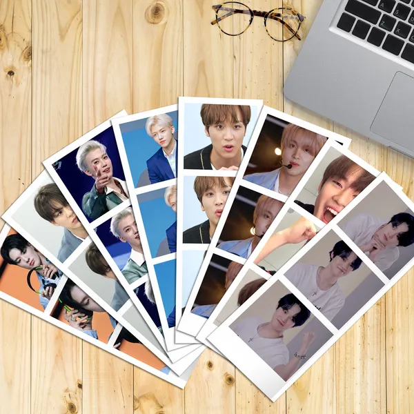 Multicolor_Nct_Dream_Bias_Pack_Film_Strips_Stickers_(_Set_Of_13_+_2_Freebies_)_Paper_Print_(5.8_Inch_X_2.3_Inch)