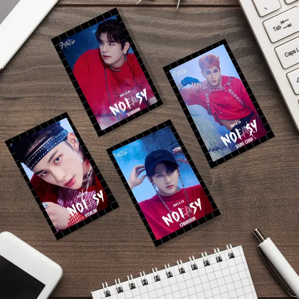 Multicolor_9_Cm_Stray_Kids_No_Easy_Album_Concept_1_Shoots_Large_Stickers_(_Set_Of_8_)_+_4_Freebies_Self_Adhesive_Sticker_(Pack_Of_8)