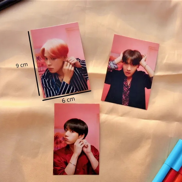 Multicolor_9_Cm_Bts_Persona_Pink_Background_Large_Stickers_(_Set_Of_7_)_Self_Adhesive_Sticker_(Pack_Of_7)