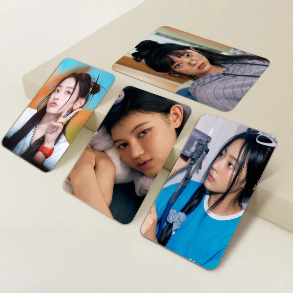 Multicolor_9_Cm_New_Jeans_Season_Greetings_2023_Photocards_(Set_Of_14+2_Freebie)_Reusable_Sticker_(Pack_Of_16)
