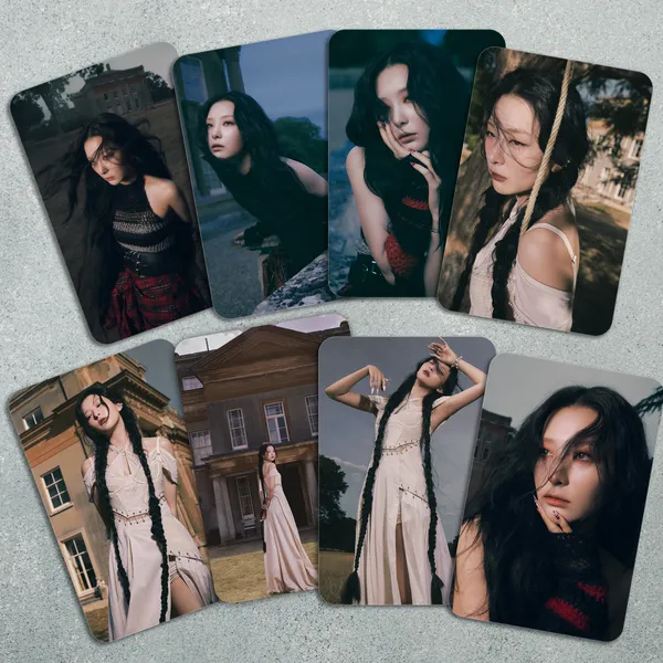 Multicolor_Red_Velvet_Seulgi_"28_Reasons"_Album_Concept_Photo_Cards_(_Set_Of_14_+_2_Freebie_)_Fine_Art_Print_(4.3_Inch_X_2.7_Inch)