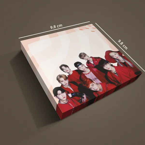 Multicolor_Stray_Kids_Cute_Memo_Pad_03_(_Each_Pad_100_Pages_)_Paper_Print_(3.8_Inch_X_3.8_Inch)