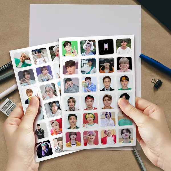 Multicolor_35_Cm_Bts_Round_Self_Peeling_Sticker_Sheets_(_Set_Of_4_Whole_Sheets_)_Each_Sheets_24_Stickers_Self_Adhesive_Sticker_(Pack_Of_4)