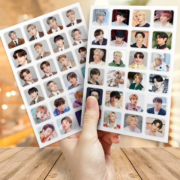 Multicolor_35_Cm_Bts_Round_Self_Peeling_Sticker_Sheets_(_Set_Of_4_Whole_Sheets_)_Each_Sheets_24_Stickers_Self_Adhesive_Sticker_(Pack_Of_4)