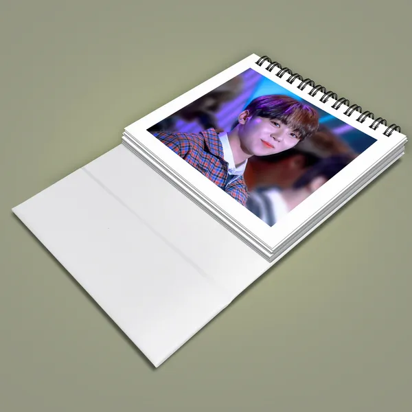 Multicolor_Seventeen_Desk_Photo_Album_(_Set_Of_1_)_24_Photos_Front-Back_Fine_Art_Print_(6.6_Inch_X_3.1_Inch)