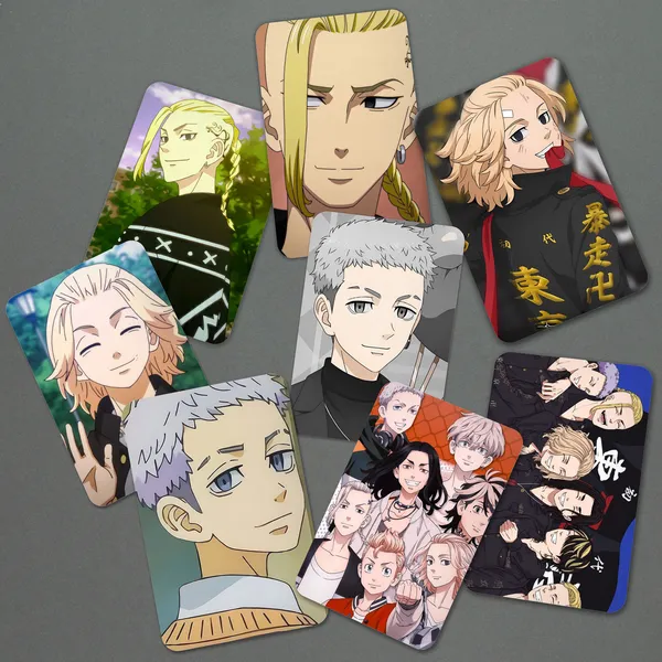 Multicolor_Tokyo_Revengers_Anime_Members_Photo_Cards_(_Set_Of_14_+_2_Freebies_)_Photographic_Paper_(2.8_Inch_X_3.5_Inch)