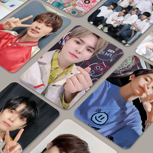 Multicolor_Treasure_Selfie_Kpop_Photo_Cards_(_Set_Of_12_+_4_Freebies_)_Photographic_Paper_(2.8_Inch_X_3.5_Inch)