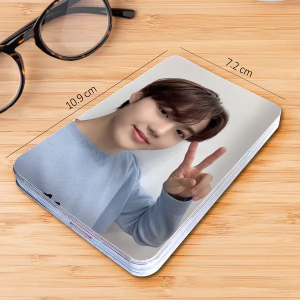 Multicolor_Treasure_Selfie_Kpop_Photo_Cards_(_Set_Of_12_+_4_Freebies_)_Photographic_Paper_(2.8_Inch_X_3.5_Inch)