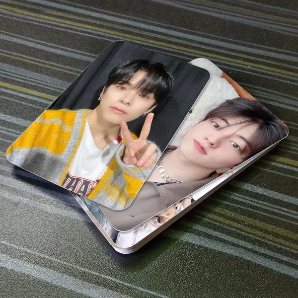 Multicolor_Treasure_Selfie_Kpop_Photo_Cards_(_Set_Of_12_+_4_Freebies_)_Photographic_Paper_(2.8_Inch_X_3.5_Inch)
