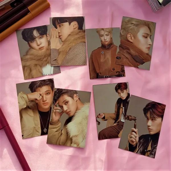 Multicolor_9_Cm_Ateez_Treasure_Album_Stickers_Self_Adhesive_Sticker_(Pack_Of_16)