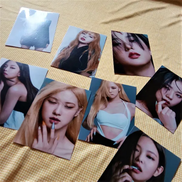 Multicolor_9_Cm_Stickers_Blackpink_Vogue_2021_(_Set_Of_8_+_Freebie_)_Self_Adhesive_Sticker_(Pack_Of_8)