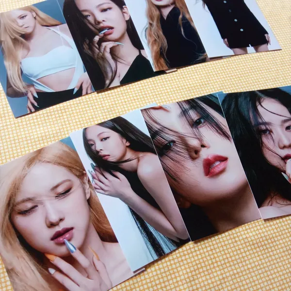 Multicolor_9_Cm_Stickers_Blackpink_Vogue_2021_(_Set_Of_8_+_Freebie_)_Self_Adhesive_Sticker_(Pack_Of_8)