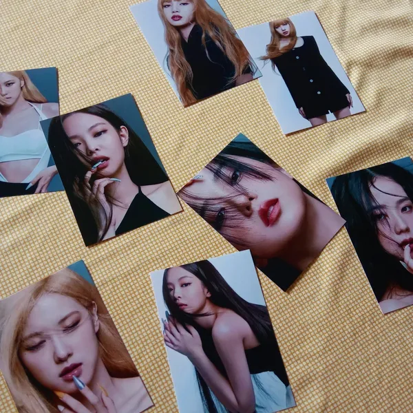 Multicolor_9_Cm_Stickers_Blackpink_Vogue_2021_(_Set_Of_8_+_Freebie_)_Self_Adhesive_Sticker_(Pack_Of_8)