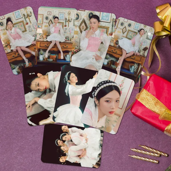 Multicolor_9_Cm_Red_Velvet_Feel_My_Rythm_Photocards_(_Set_Of_14_+_2_Freebies)_Reusable_Sticker_(Pack_Of_16)