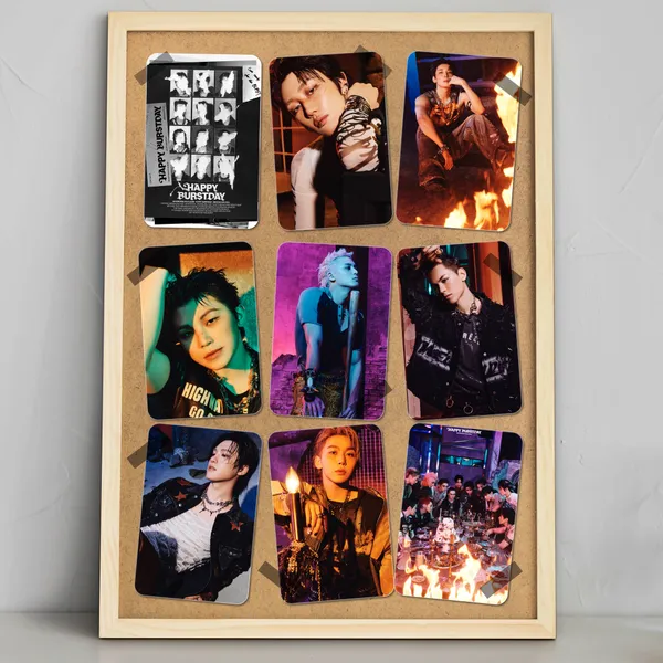 Seventeen_"Happy_Burstday"_Album_Glossy_Laminated_Photocards_(Set_of_28+4_Freebies)