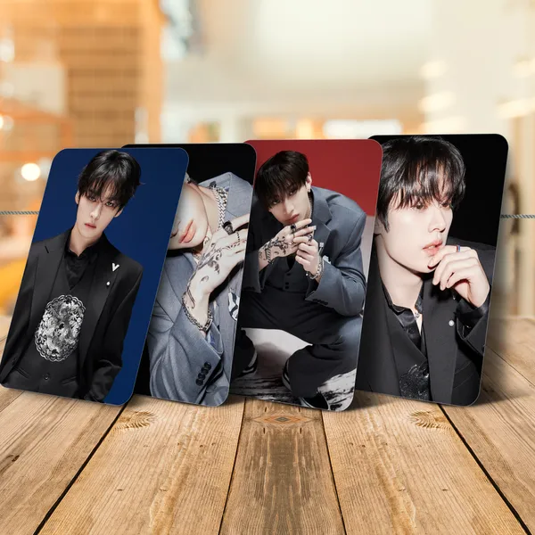 Stray_Kids_"Hop"_Album_Glossy_Laminated_Photocards_(Set_of_28+4_Freebies)