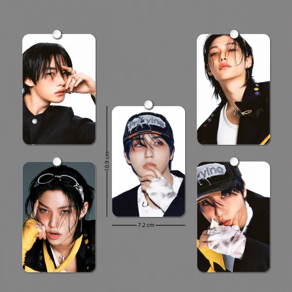 Stray_Kids_"Karma"_Album_Glossy_Laminated_Photocards_(Set_of_28+4_Freebies)