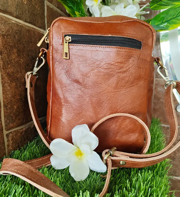 Brown_Genuine_Leather_Cross-Body_Purse_Bag_-_Multi-Purpose_Zip_Pockets_-_Genuine_Leather_Handbags_For_Ipad_-_Premium_Crossover_Small_Bag_Over_The_Shoulder_(_7x9_inchs_)