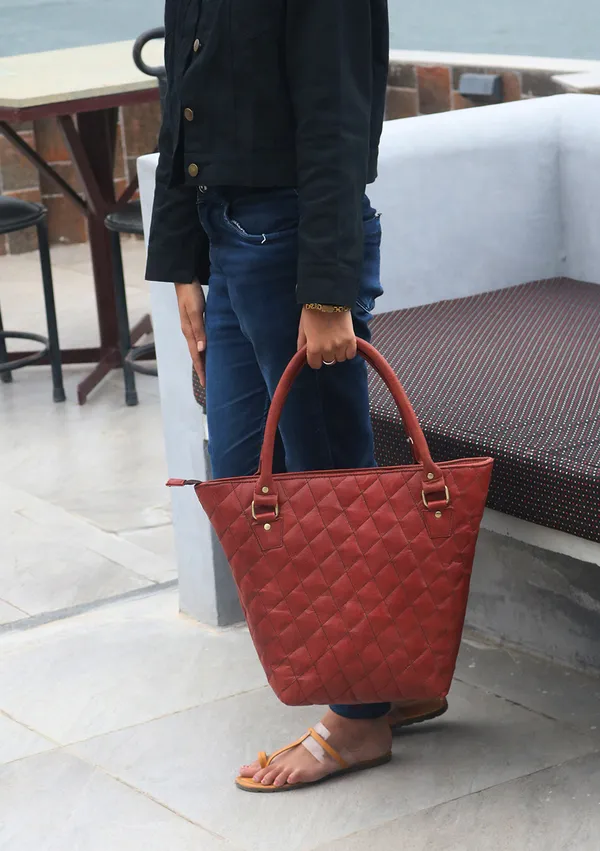 Brown_Womens_Everyday_Tote_Bag_Genuine_Leather_Shoulder_Purse_Business_Handbag_(_12x14_inchs_)