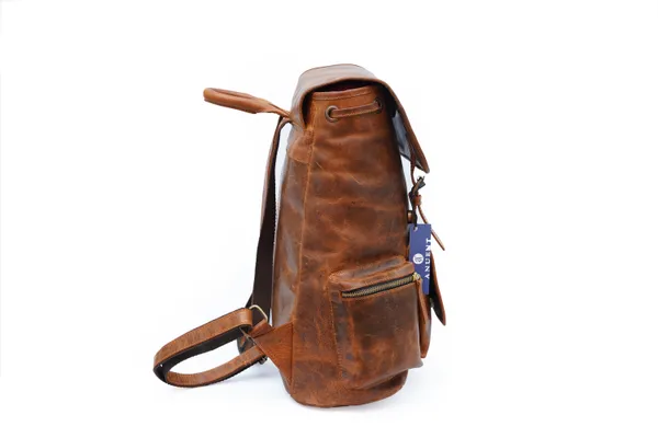 Brown_Buffalo_Genuine_Leather_Handmade_15.5_Inch_Backpack_Unisex_(_12x16_inchs_)